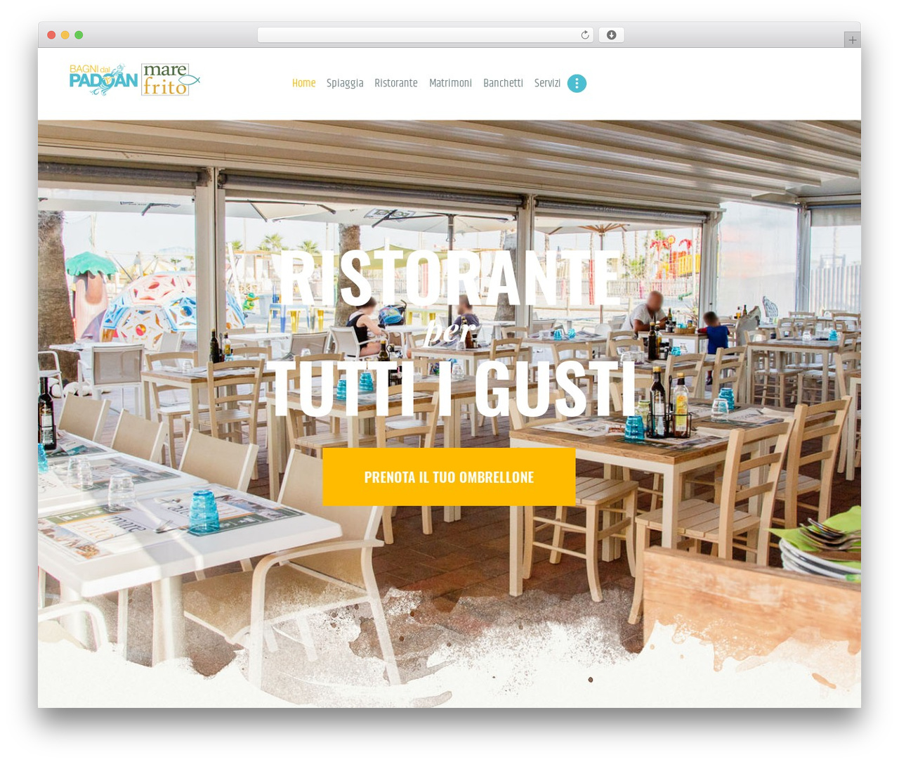 Theme WordPress Playa - spiaggiasottomarina.com
