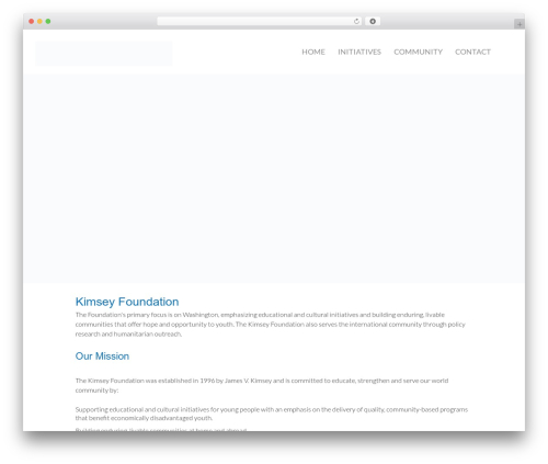 WordPress theme Jump Start - kimseyfoundation.org