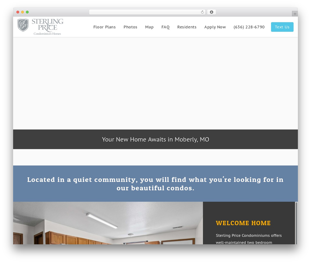 WordPress theme Nectar - sterlingpricecondos.com