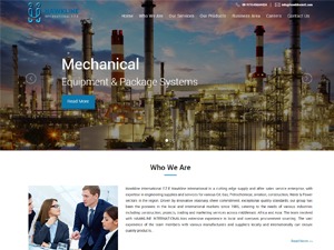 WordPress theme Hawkline by Seeroo