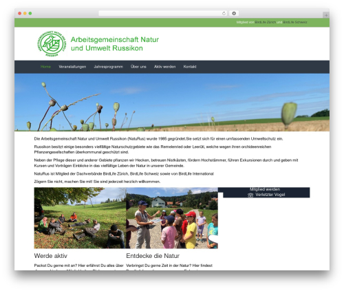 Registrations for the events calendar pro WordPress plugin - naturus-russikon.ch