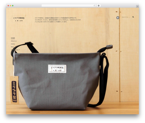 Best WordPress theme Reframe Plus - mirabura.com