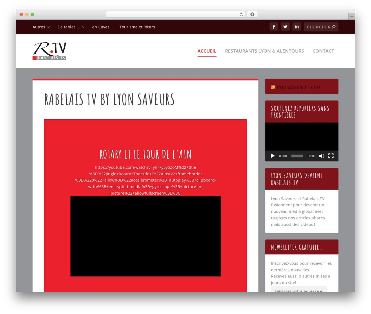 Theme enfant WordPress theme - lyon-saveurs.fr Theme enfant WordPress theme - lyon-saveurs.fr