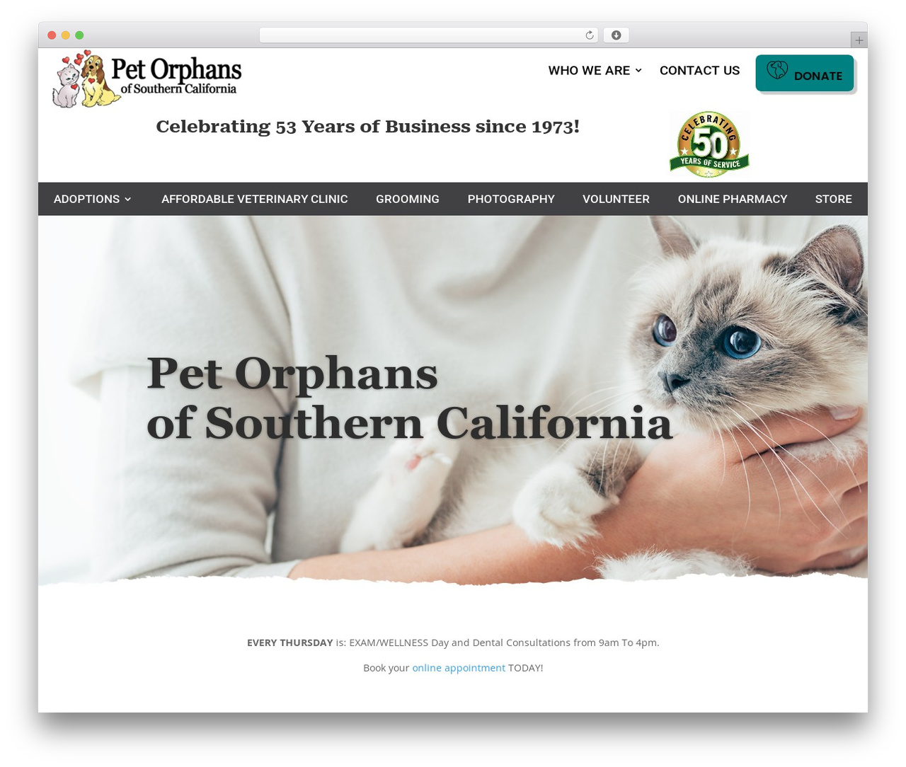 Divi WordPress theme - petorphans.org Divi WordPress theme - petorphans.org