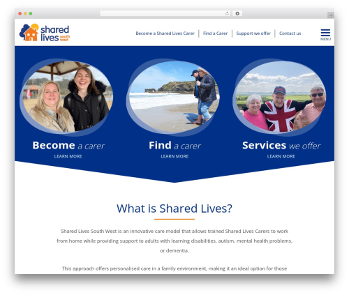 Screenreader WordPress plugin - sharedlivessw.org.uk