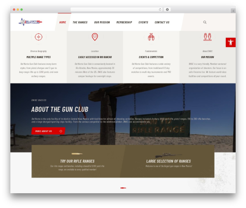 Tacticool WordPress theme design - dngcnm.com