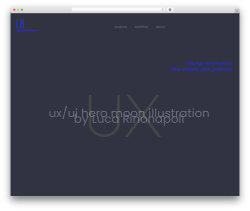 Trydo theme WordPress - lucarinonapoli.com