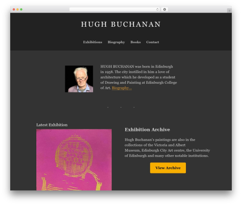 WordPress theme Atomic Blocks - hughbuchanan.co.uk