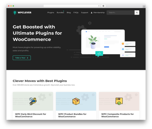 WPClever WordPress theme - wpclever.net