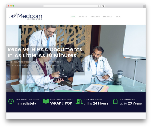 Loantrust WordPress theme - nationsbenefit.com