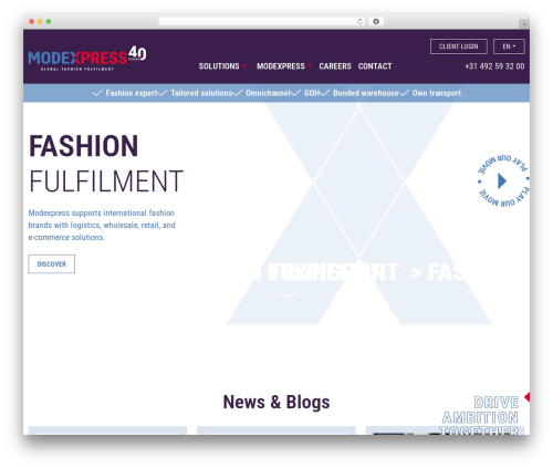 Modexpress theme WordPress - modexpress.com