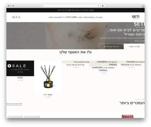 SETI Theme theme WordPress - seti.co.il