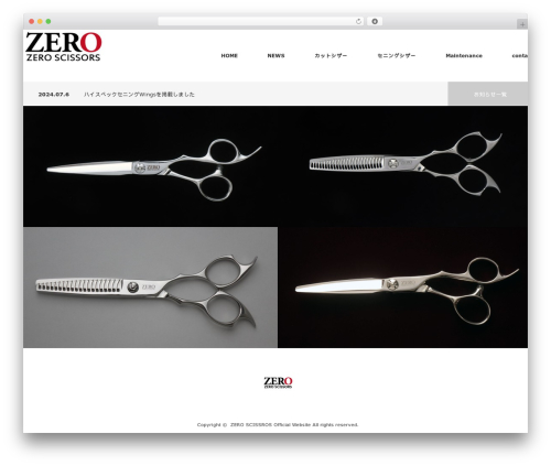 Theme WordPress BLOC - zero833.com