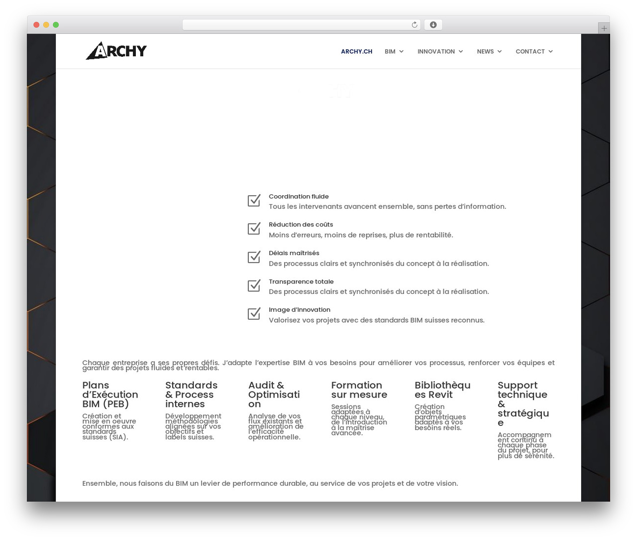 WordPress theme Divi creative agency - archy.ch WordPress theme Divi creative agency - archy.ch