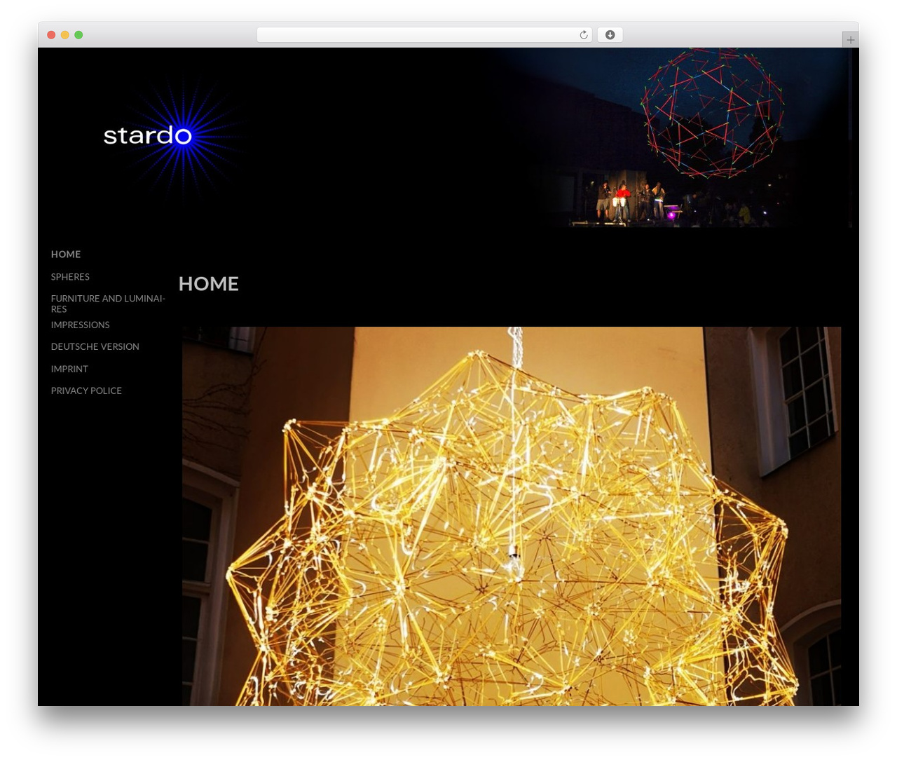 WordPress theme raindrops - stardo.com