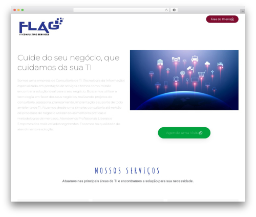 WordPress theme Webhost - flagcs.com
