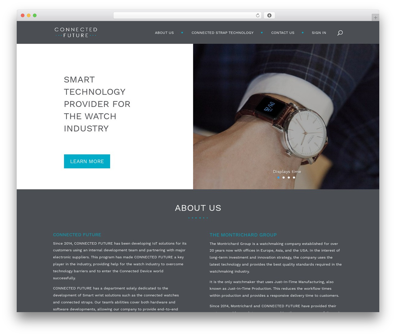 CF WordPress theme - connectedfuture.tech