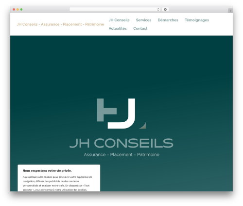 Divi WordPress theme - jh-conseils.fr