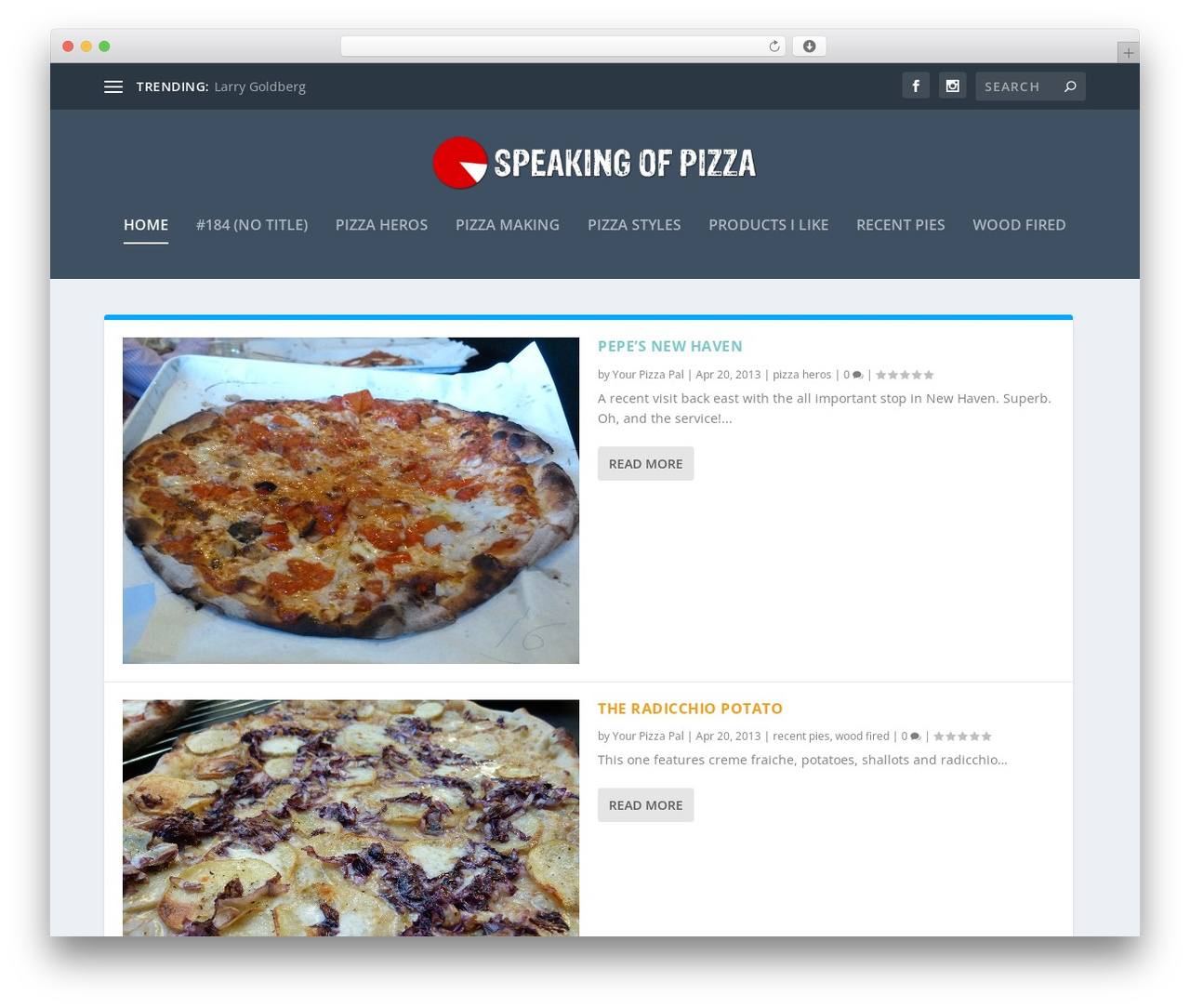 Extra theme WordPress - speakingofpizza.com Extra theme WordPress - speakingofpizza.com