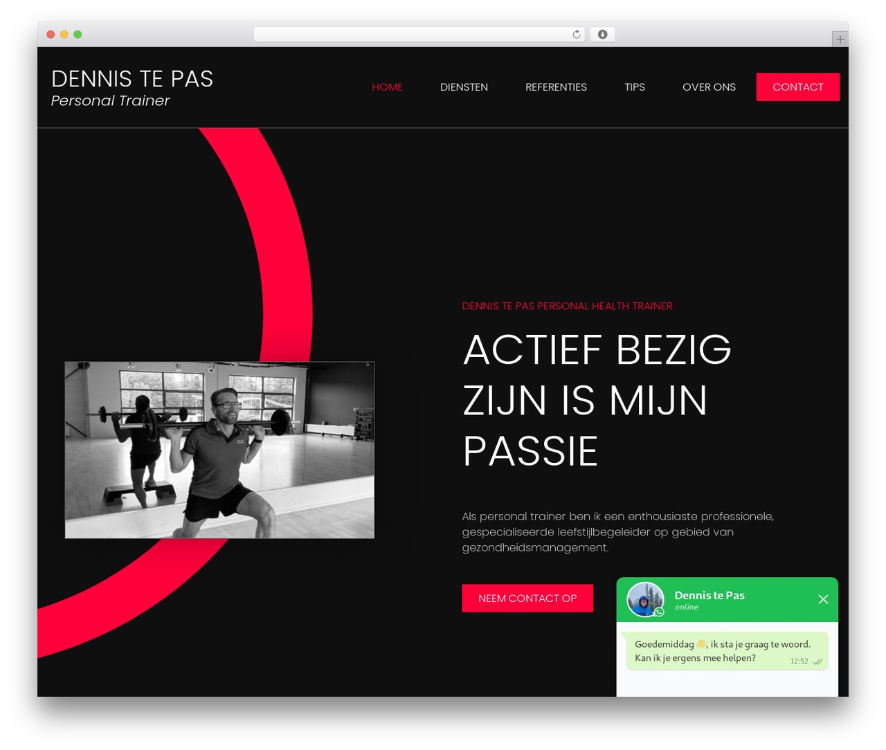 Hello Elementor WordPress theme - dennistepas.nl