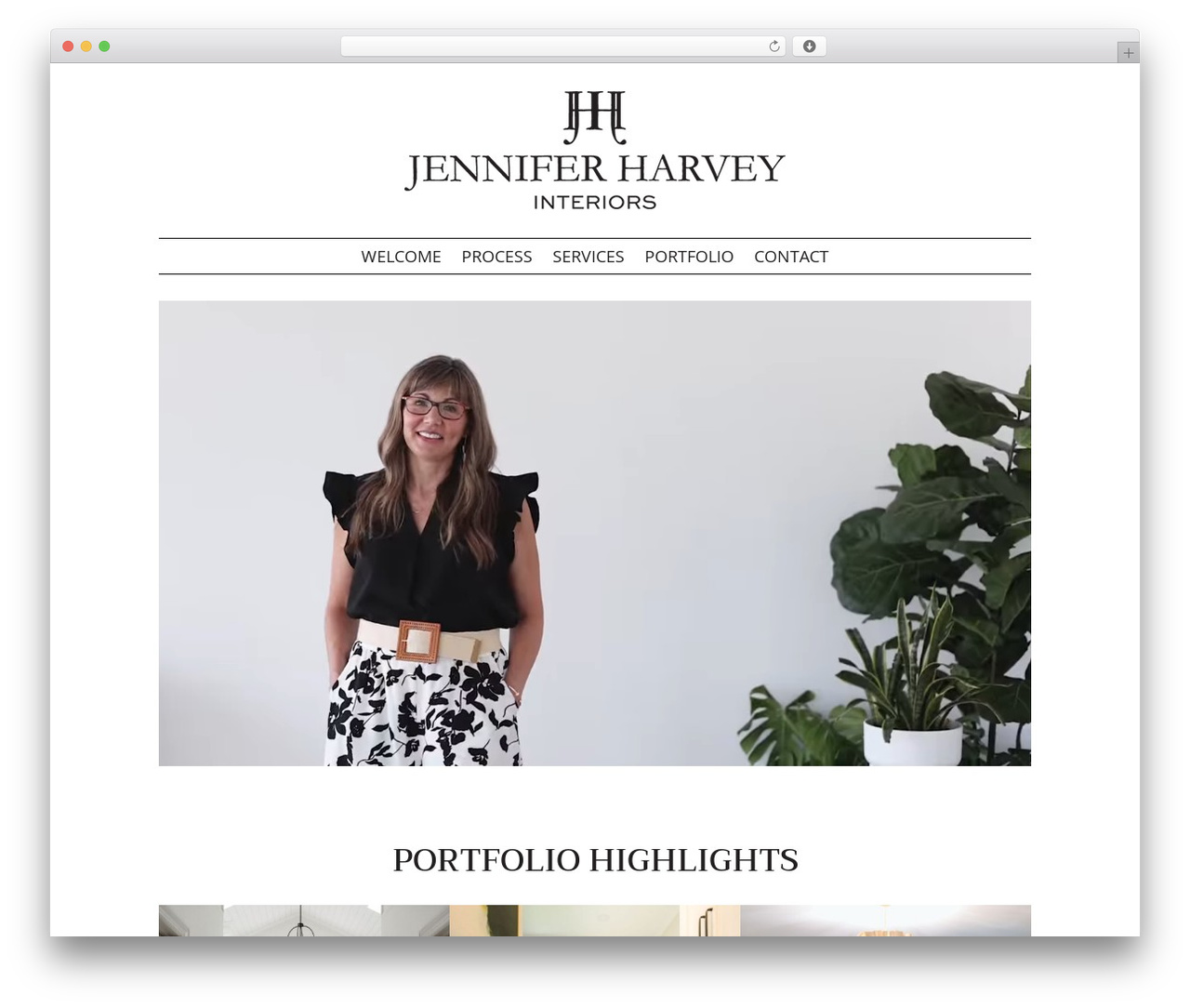 Theme WordPress Divi - jenniferharveyinteriors.com