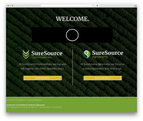 Theme WordPress SureSourceCommodieties - suresourcecommodities.com