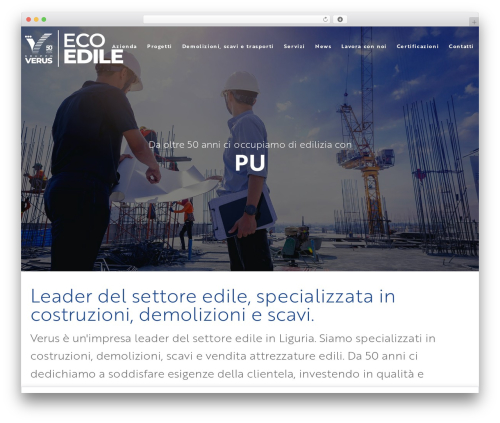 Verus Theme theme WordPress - verus.it