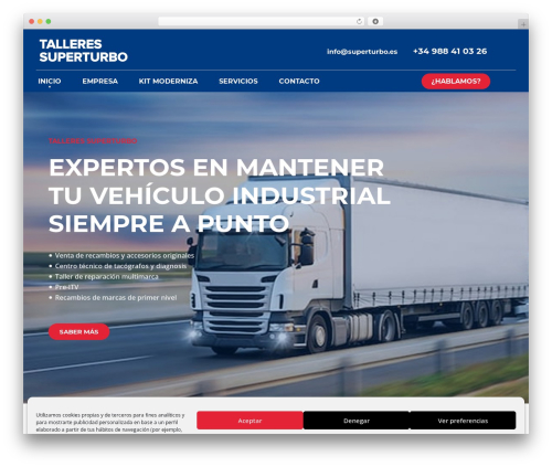 WordPress theme Divi - superturbo.es