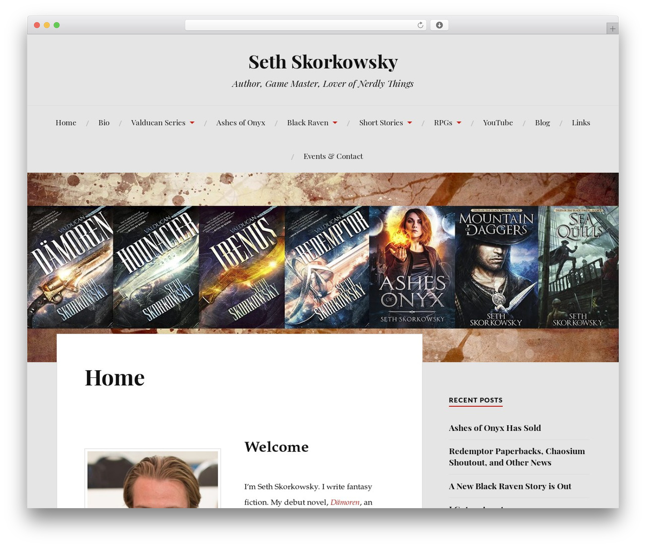 WordPress theme Lovecraft - WordPress.com - skorkowsky.com