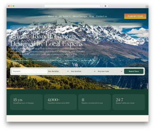 Ai WordPress plugin - georgia-tours.eu