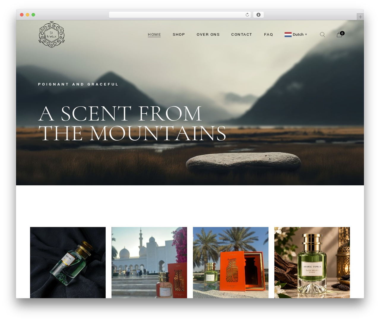 Best WordPress theme Valeska - saintmelux.com