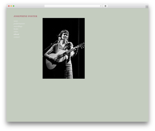 Expositio Theme WordPress theme - josephinefoster.info