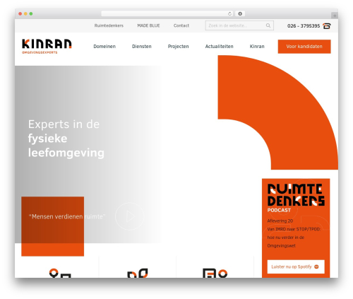 Ippo top WordPress theme - kinran.nl