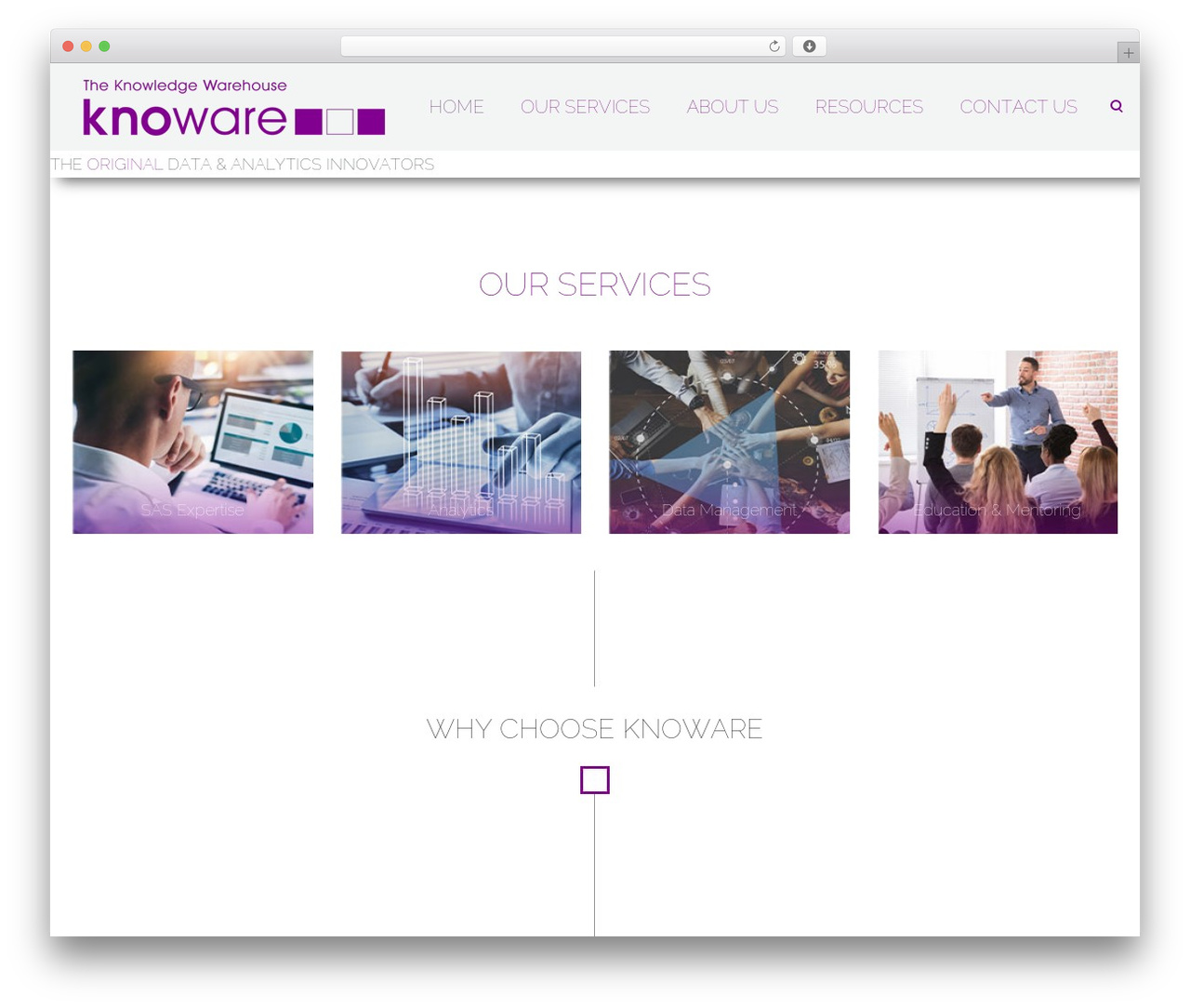 Lambda WordPress theme - knoware.co.nz
