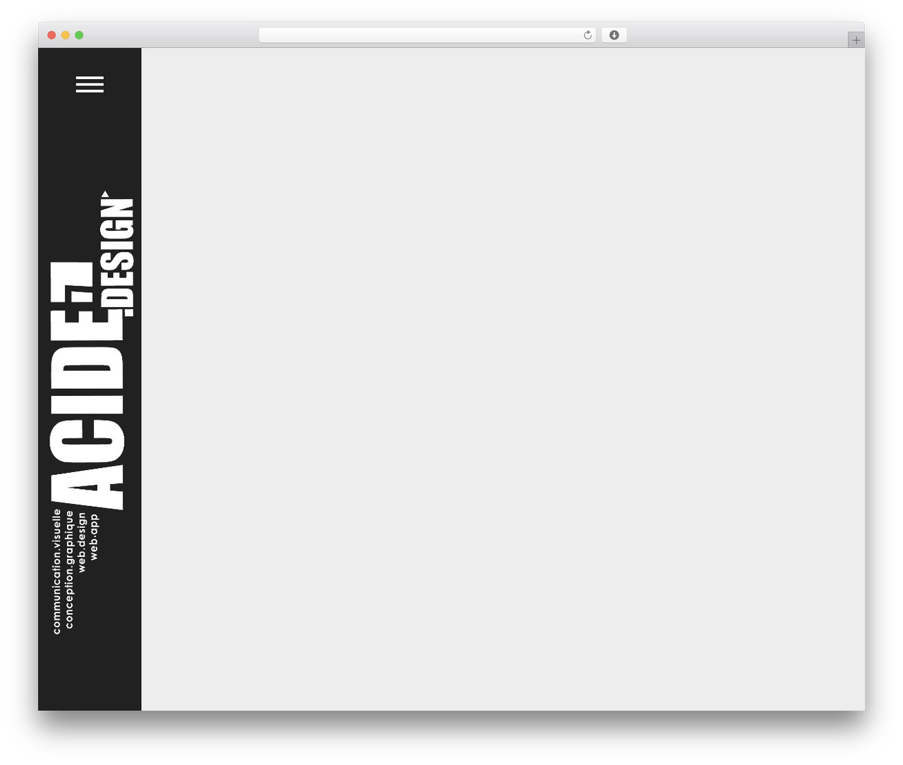 mod WordPress website theme - acide.design