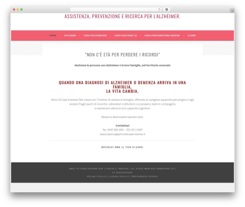 Andev gdpr WordPress plugin - amicidicasainsieme.it