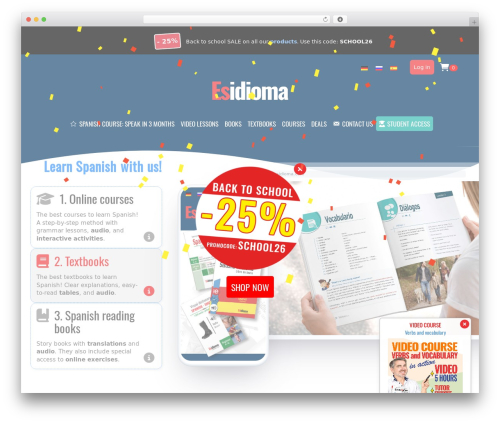 Cleanaudioplayer WordPress plugin - esidioma.com