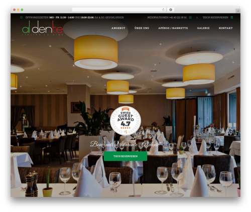 Formidable dates WordPress plugin - ristorante-aldente.ch