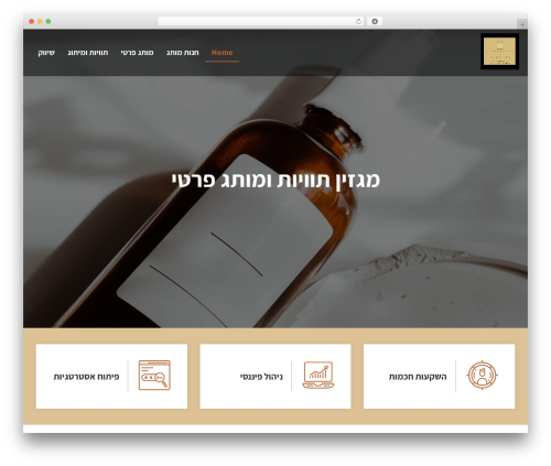 WordPress theme Etrog Theme - electricien-houilles.com