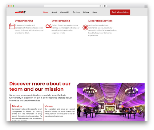 Sense forms WordPress plugin - perfecteventsng.com