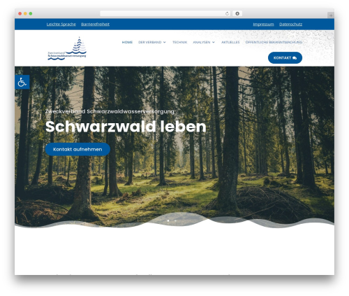 Divi WordPress theme - schwarzwald-wasser.de