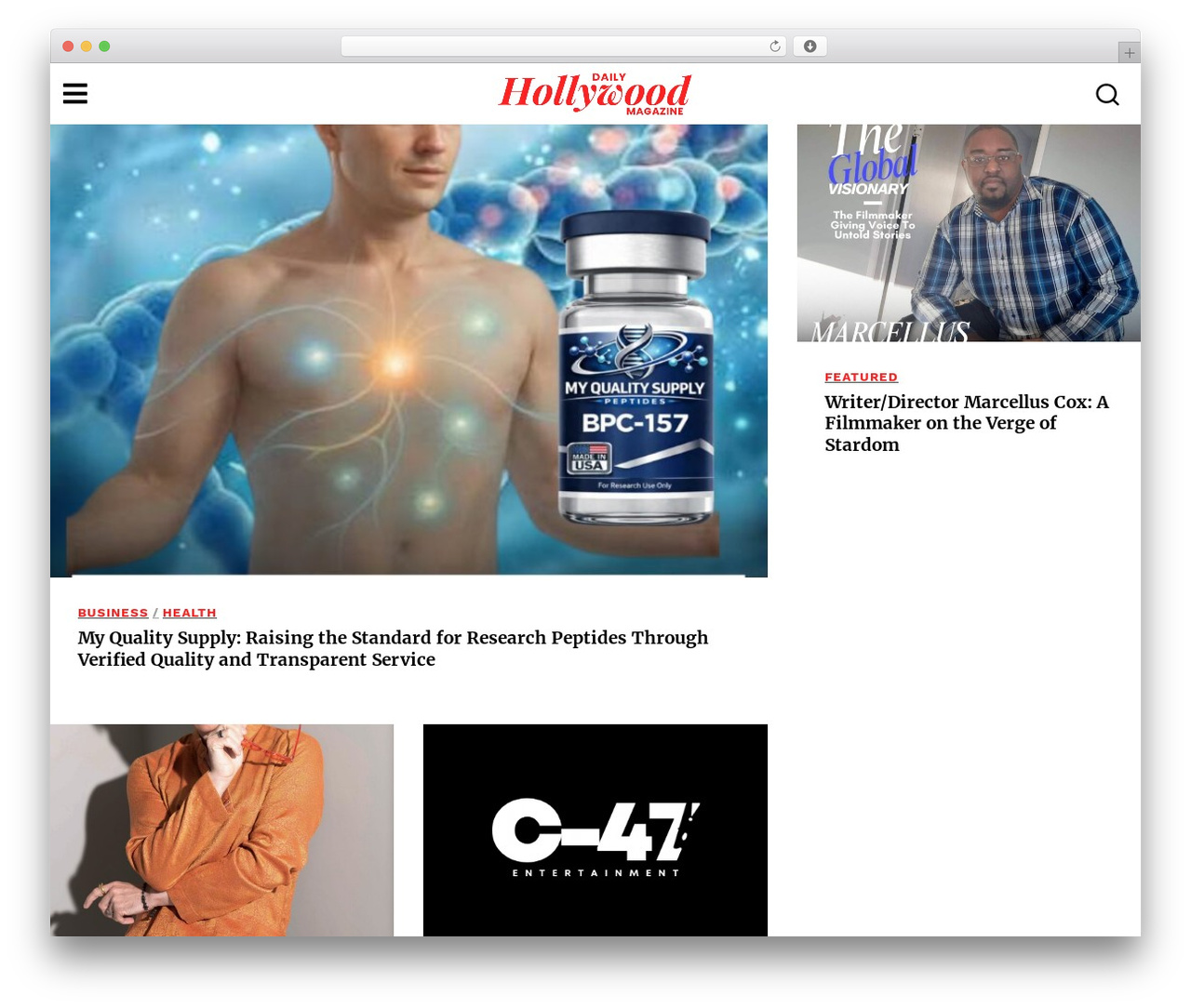 Fox WordPress theme - hollywooddailymag.com Fox WordPress theme - hollywooddailymag.com