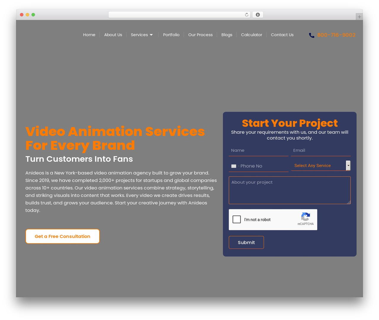Hello Elementor top WordPress theme - www.anideos.com