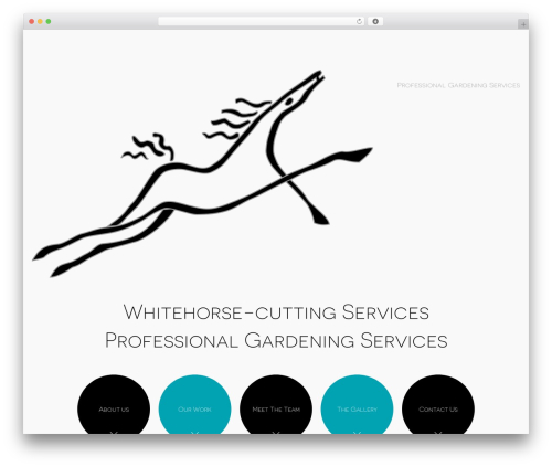Minimable WordPress theme - whitehorse-cutting.co.uk