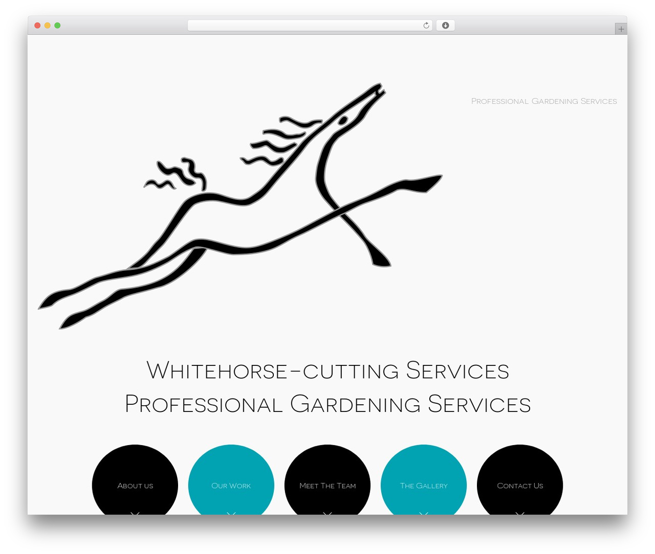 Minimable WordPress theme - whitehorse-cutting.co.uk
