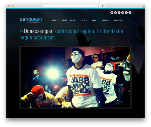 Pendulum premium WordPress theme - omurkara.com