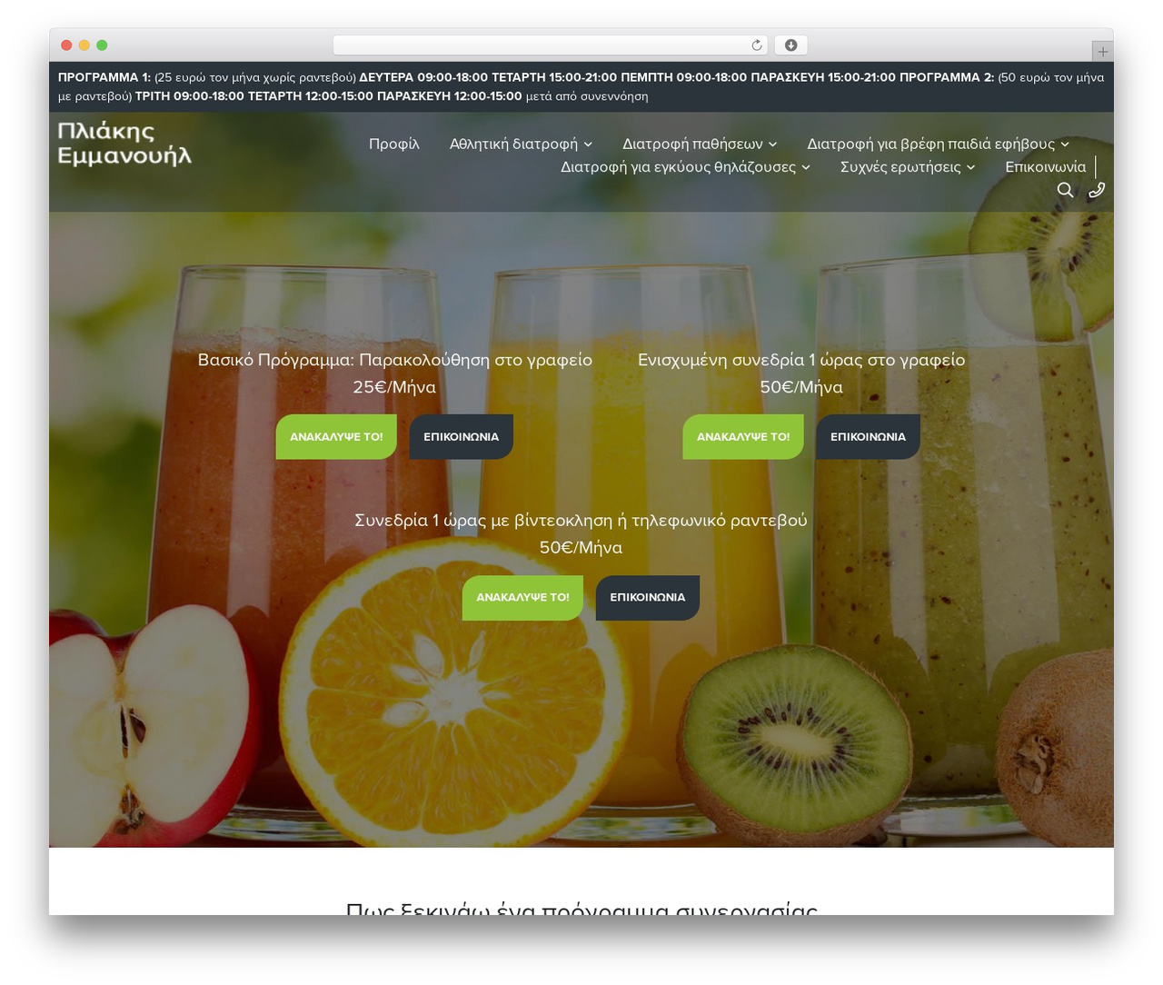 Web Expert - Basic Template WordPress theme - pliakis.gr