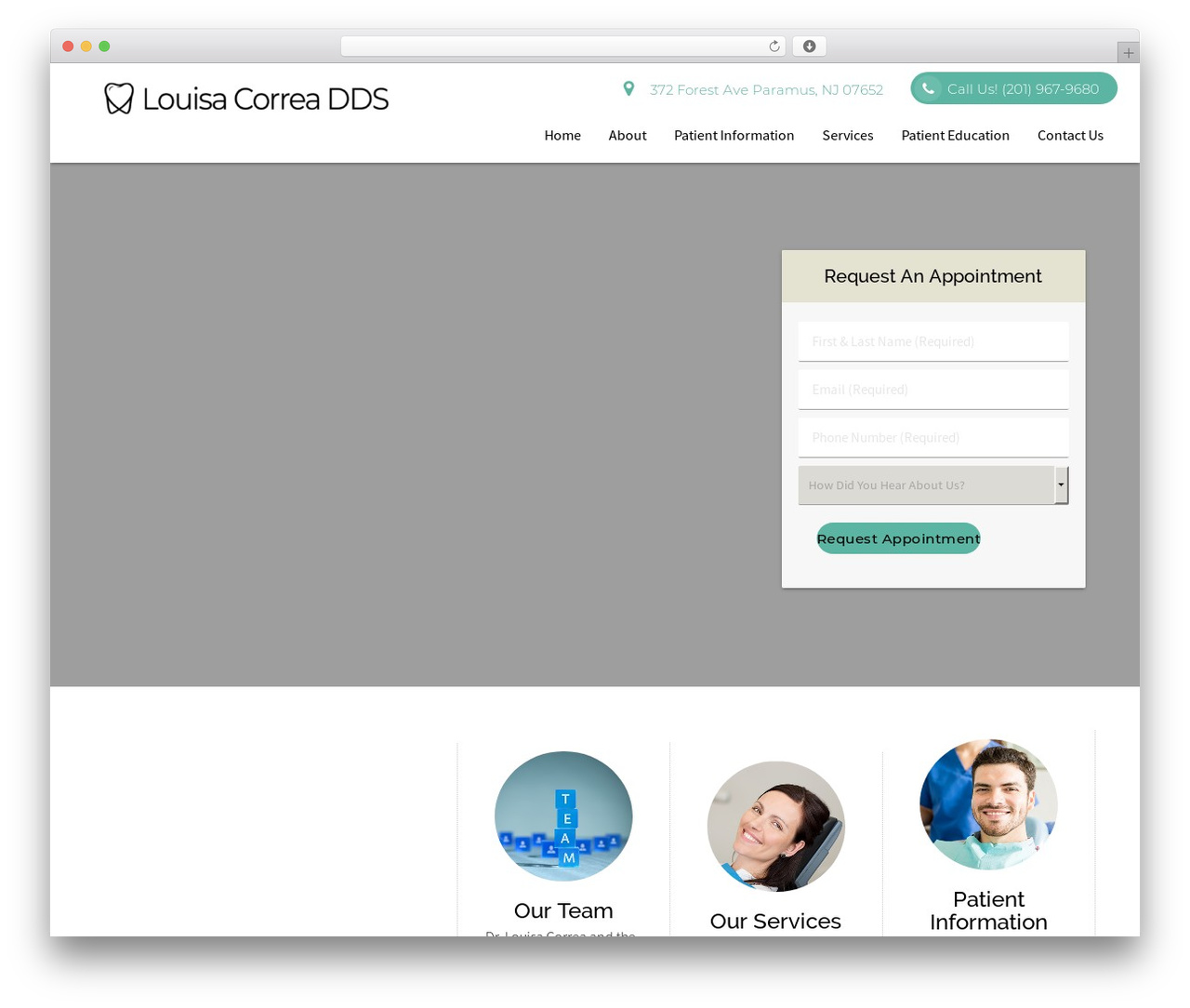 WordPress theme DoctorGenius Framework - drlouisacorrea.com