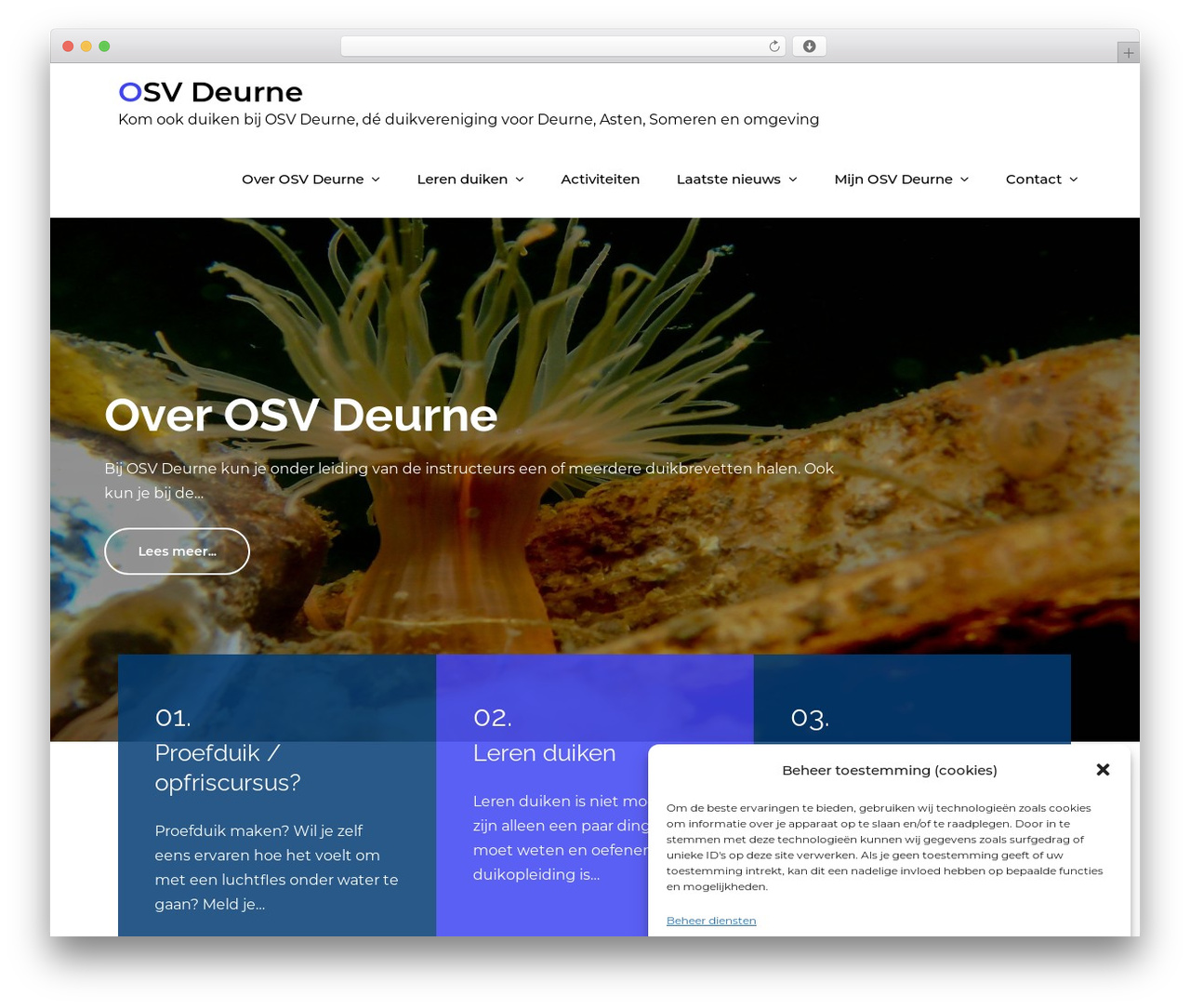 Best Learner WordPress theme - osvdeurne.nl