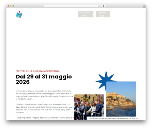 Evolveit Theme WordPress theme - fieradellibroimperia.it